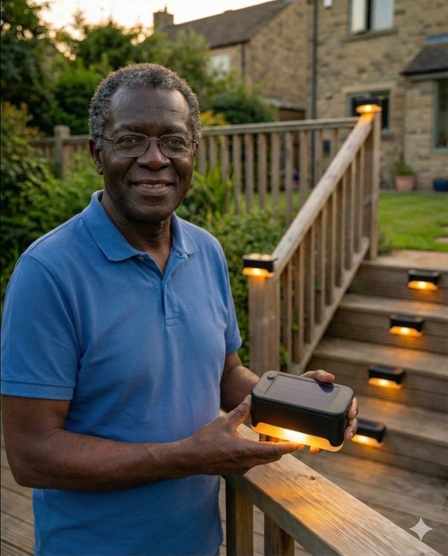 Solar Lampes LED Solaires Éclairage Automatique et Étanche pour Vos Extérieurs