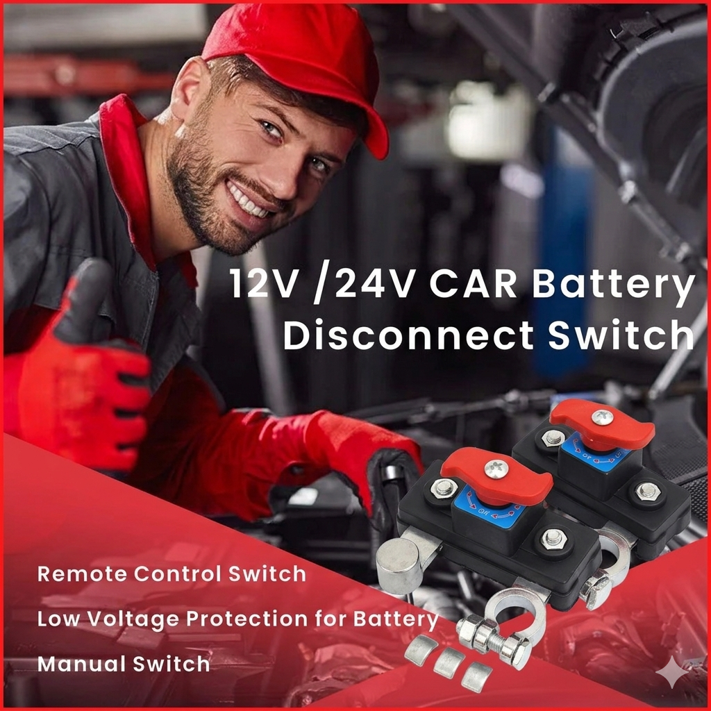 Interrupteur de déconnexion de batterie de voiture