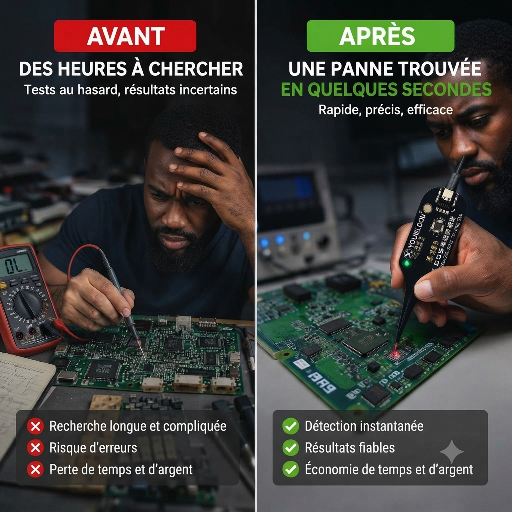 Le testeur d’inductance professionnel
