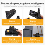 Piège à Rats Réutilisable - Déclencheur Haute Sensibilité, Sécuritaire pour Enfants/Animaux, Conception Écologique 🏡🔧