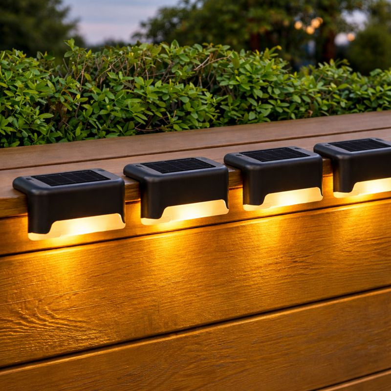 Solar Lampes LED Solaires Éclairage Automatique et Étanche pour Vos Extérieurs