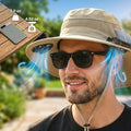 Chapeau 🧢 ventilateur à énergie solaire