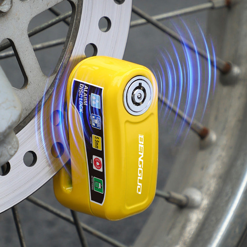 Antivol de disque pour moto/vélo avec alarme | Sécurité immédiate et dissuasion efficace 🚨